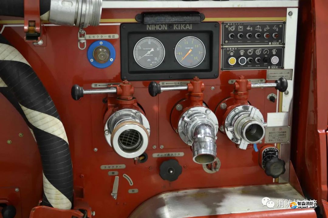 消防車的滅火操作系統