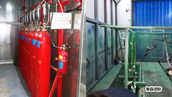 高壓二氧化碳滅火系統